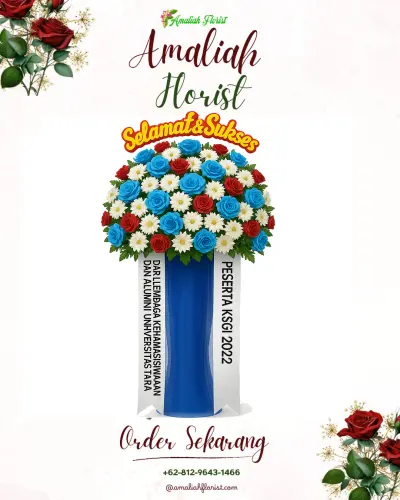 Standing Flower di Kota Surakarta